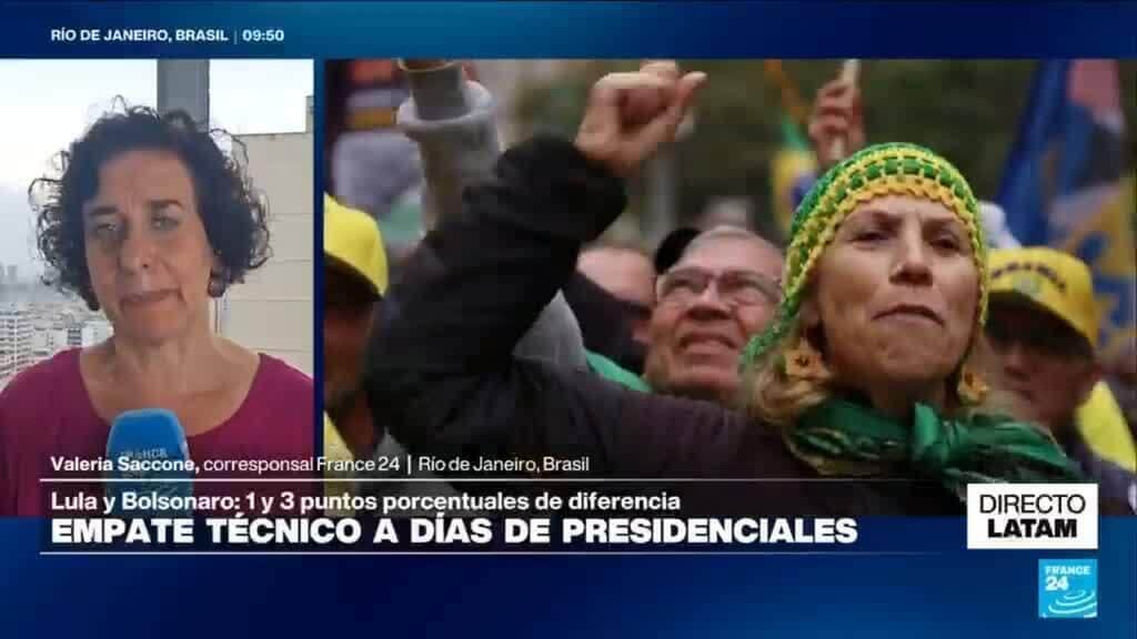 Directo Latam y el empate técnico entre Lula y Flávio según las encuestadoras en Brasil