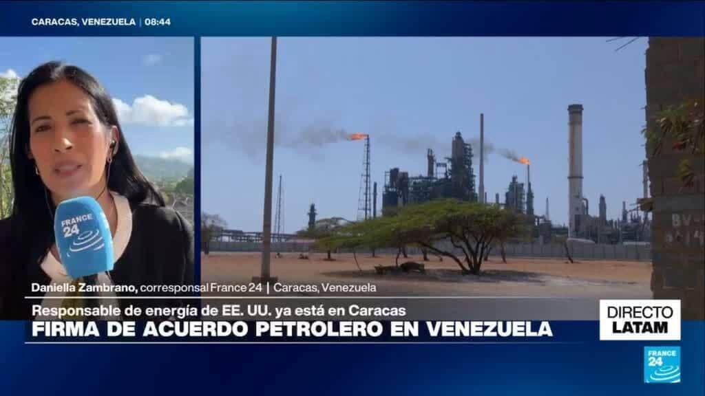 Directo Latam y la expectativa de los venezolanos por la firma del acuerdo petrolero con EE. UU.