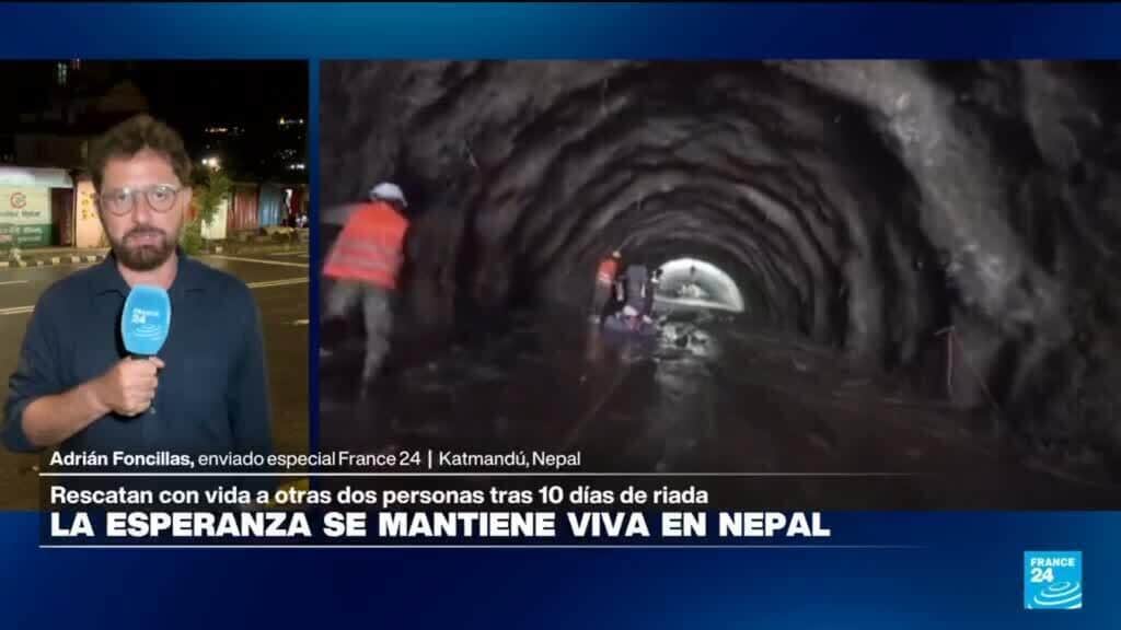 Informe desde Katmandú: dos personas fueron rescatadas con vida tras 10 días de la riada