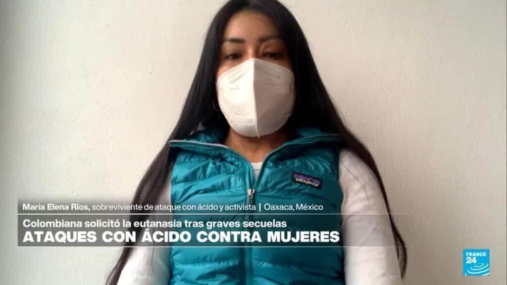 María Elena Ríos: 'No solo somos víctimas del ácido, también del linchamiento mediático'