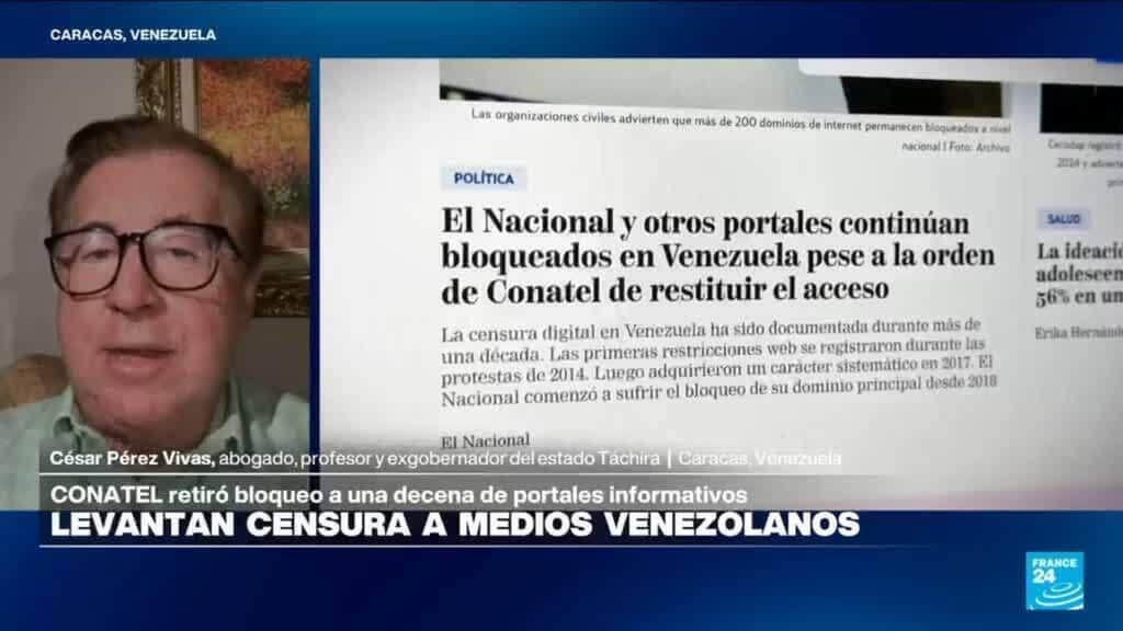 César Pérez: "La libertad de expresión en Venezuela sigue frágil pese al fin de la censura"