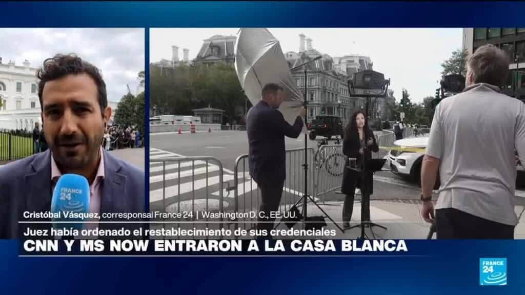 Un juez suspende el veto de Trump y CNN, MS NOW y Politico recuperan acceso a la Casa Blanca