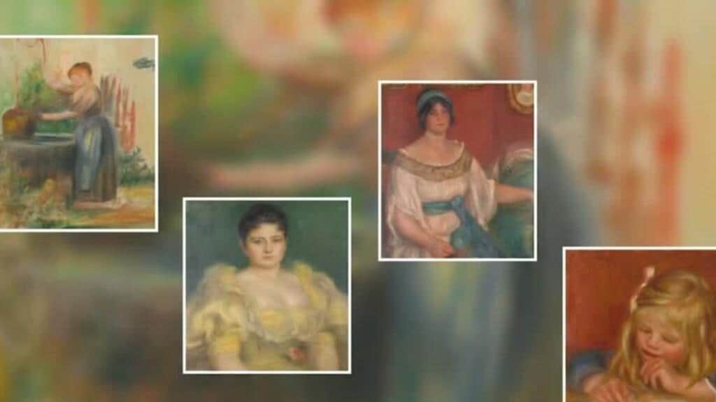Ladrones huyen con varias pinturas del Museo Renoir: así fue el robo