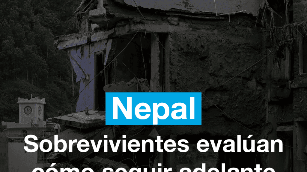 Sobrevivientes evalúan cómo seguir adelante tras riada en Nepal