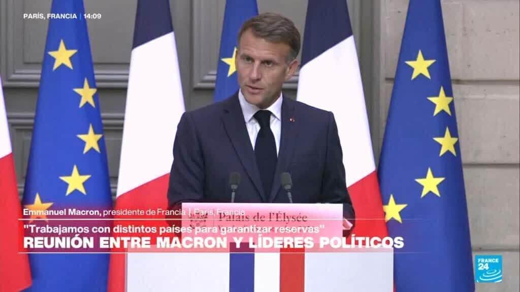 "Francia se esfuerza para facilitar la reapertura de Ormuz": Macron sobre crisis de combustible