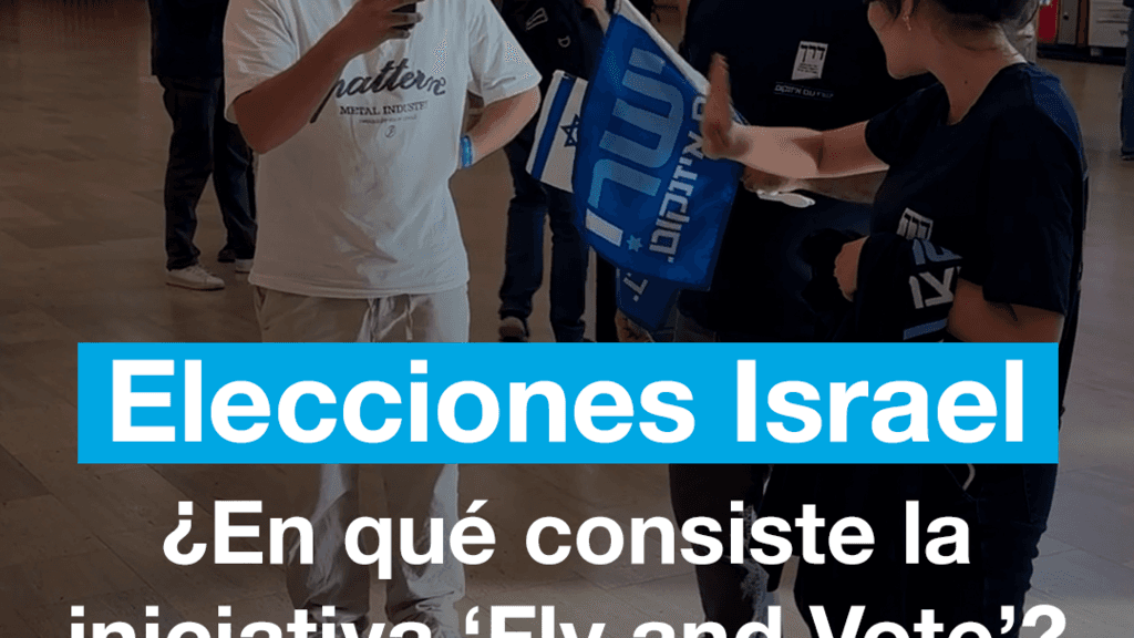 Israel: ¿En qué consiste la iniciativa 'Fly and Vote'?
