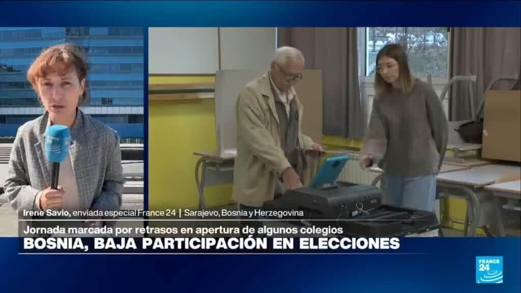 Informe desde Saravejo: jornada electoral avanza con baja participación en Bosnia-Herzegovina
