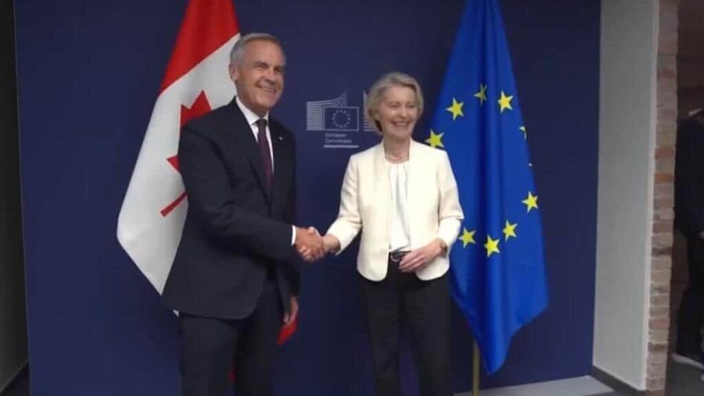 Von der Leyen ofrece a Canadá ser el primer integrante asociado de la UE