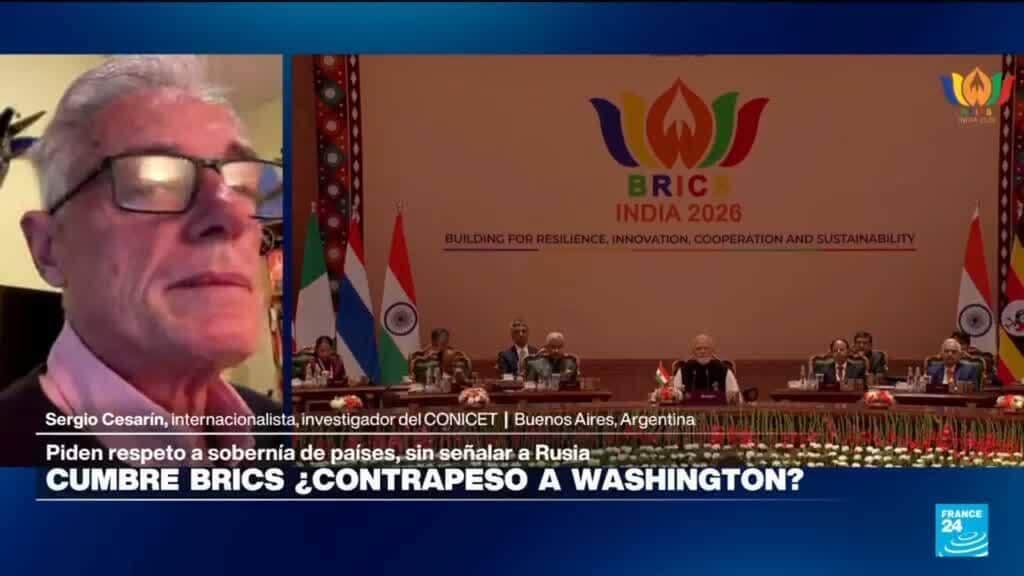 Sergio Cesarín: "Hay una brecha de consenso interno de los BRICS que no se ve en declaración final"