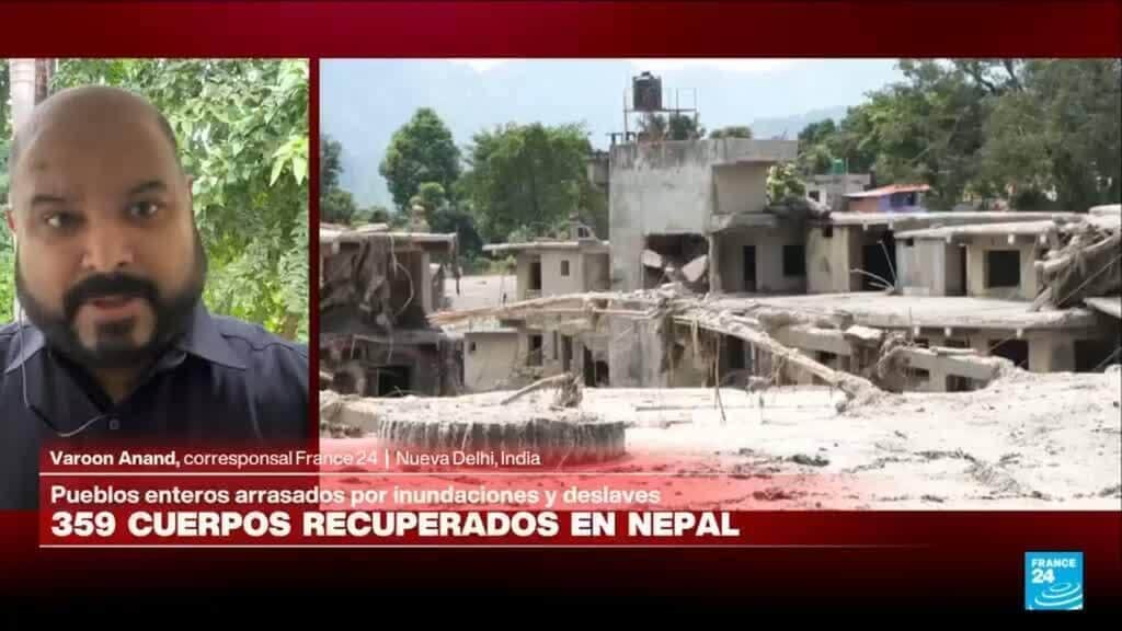 Más de 360 fallecidos y más de 1.300 desaparecidos tras avalancha de lodo en Nepal y el Tíbet