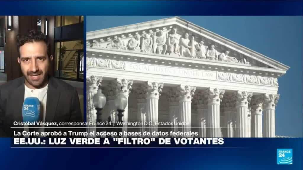 Informe desde Washington: Corte Suprema da a Trump acceso a datos para auditar a los votantes