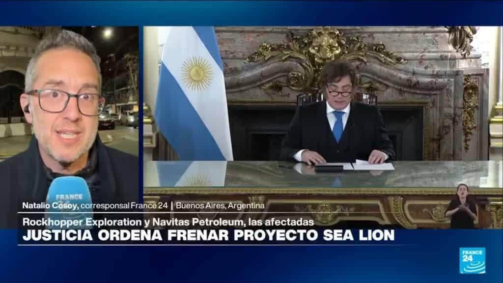 Argentina intensifica su ofensiva legal contra empresas vinculadas al proyecto Sea Lion en Malvinas