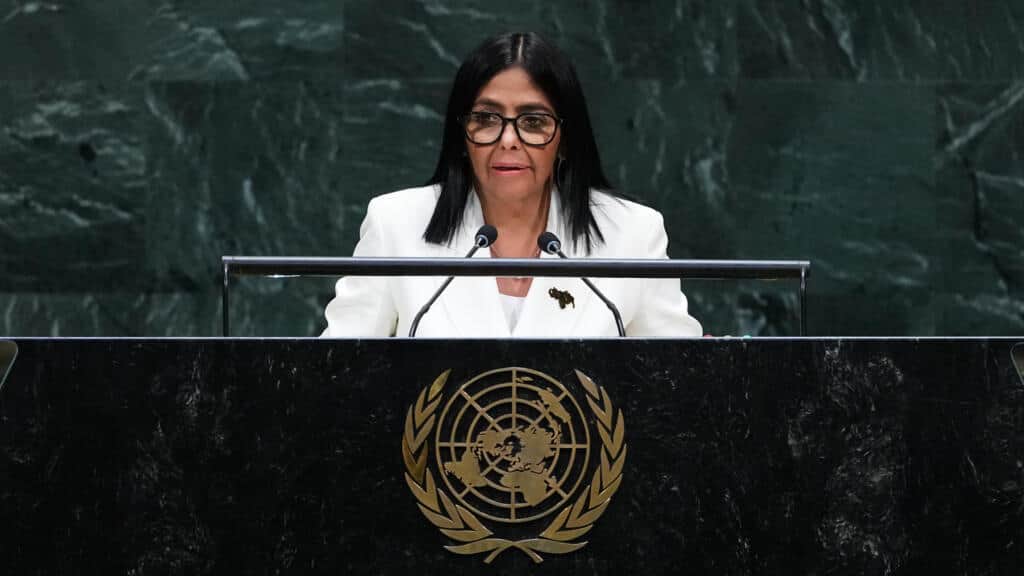 Delcy Rodríguez promete que “en Venezuela habrá elecciones en igualdad de condiciones para todos”