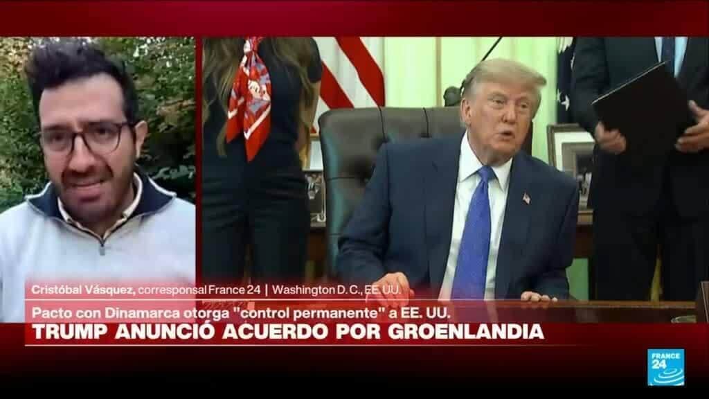 Trump anuncia acuerdo con Dinamarca por "control permanente" de Groenlandia
