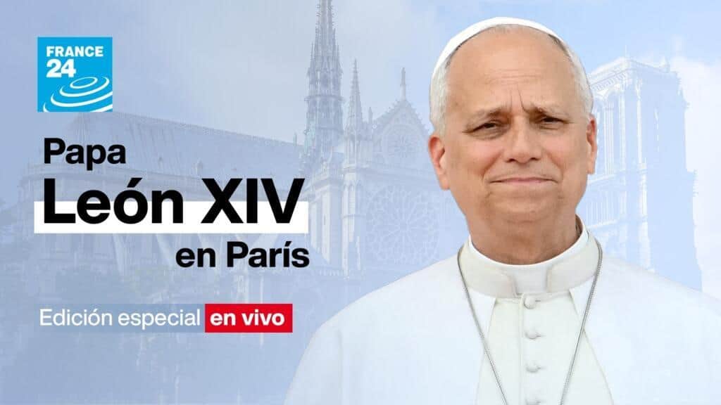 En vivo: siga el paso del papa León XIV por los Campos Elíseos y la Plaza de la Concordia