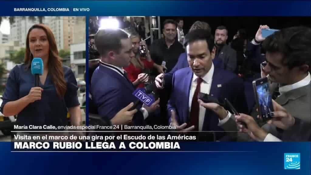Marco Rubio visita Barranquilla para reforzar lazos entre EE. UU. y Colombia