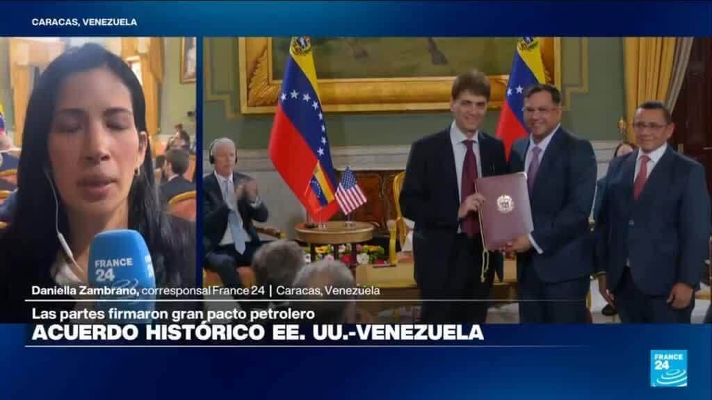 Informe desde Caracas: avanza la firma del gran acuerdo petrolero entre Venezuela y EE. UU.