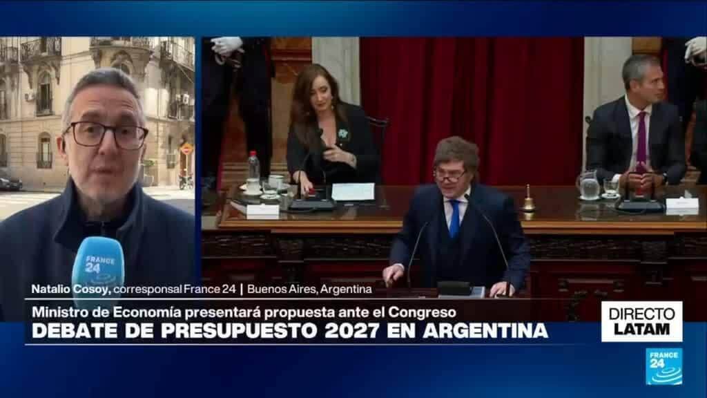 Directo Latam y el debate en el Congreso del presupuesto 2027 en Argentina