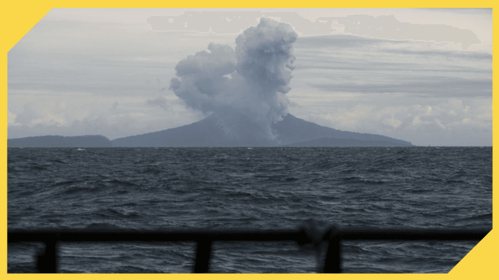 ¿Este video realmente muestra la erupción de un volcán en Indonesia?
