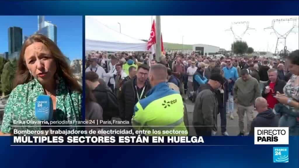 Informe desde París: múltiples huelgas en Francia exigen a Lecornu un presupuesto para 2027