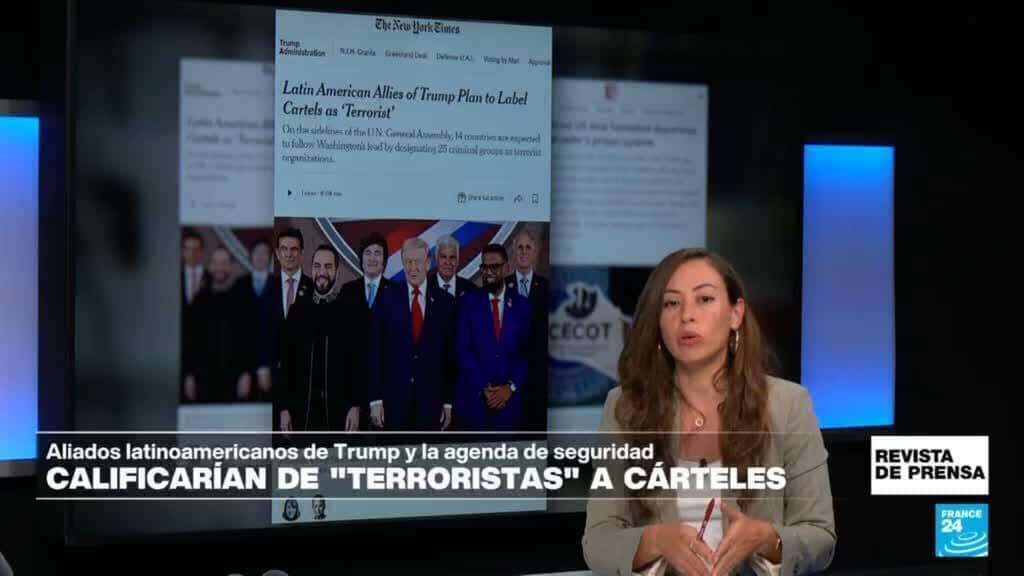 "Aliados latinoamericanos de Trump planean calificar carteles como 'terroristas'": 'The New York Times'