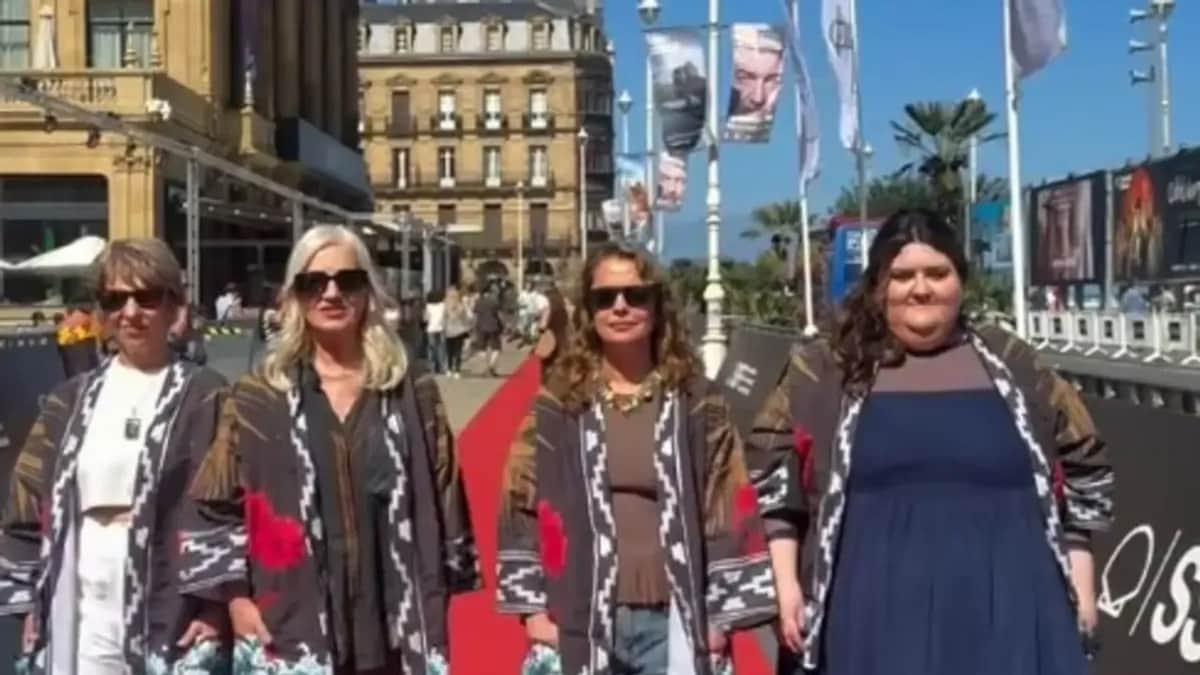 Soberanía en la alfombra roja: el contundente mensaje de las actrices argentinas en San Sebastián