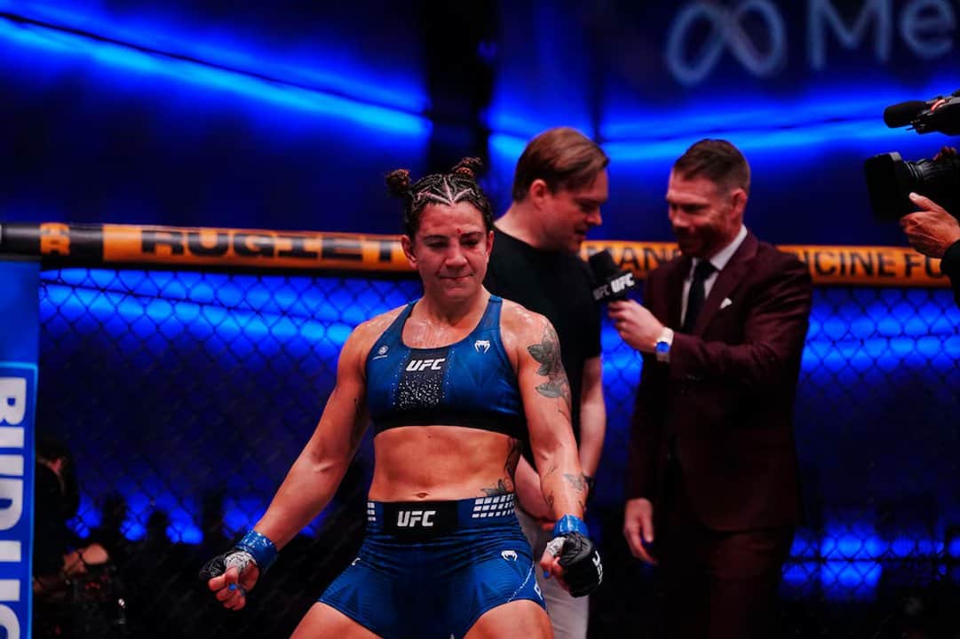Ailín Pérez sumó otra victoria en la UFC y alcanzó una marca histórica