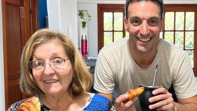 Dolor en el fútbol argentino por la muerte de la madre de Lionel Scaloni a los 74 años