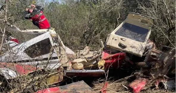 Coronel Olmedo: Se estrelló una avioneta con tres adultos y dos niños