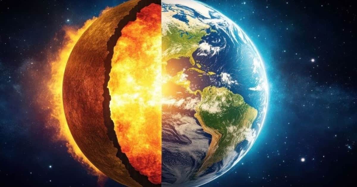 El núcleo de la Tierra contiene suficiente oro como para cubrir todos los continentes con una capa de 50 centímetros de profundidad, pero hasta que se analizaron rocas volcánicas de Hawái en 2025, los geólogos asumieron que estaba sellado para siempre; resulta que el núcleo tiene fugas
