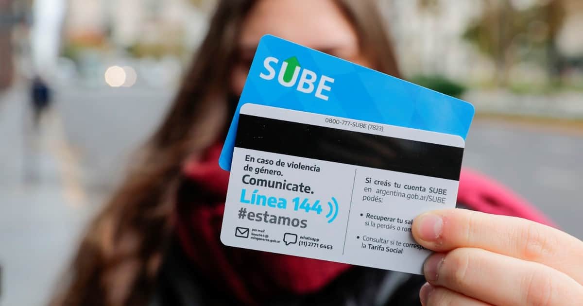 Cómo actualizar la SUBE para obtener el boleto educativo en septiembre 2026