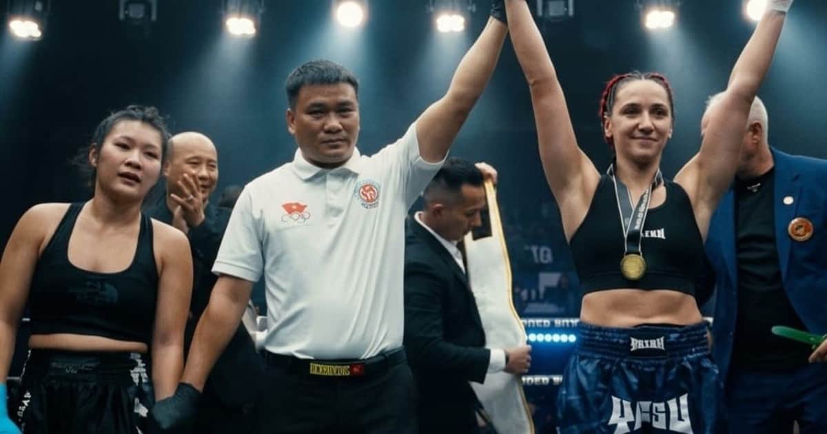 La primera mujer argentina campeona mundial de kickboxing: su pareja es el entrenador