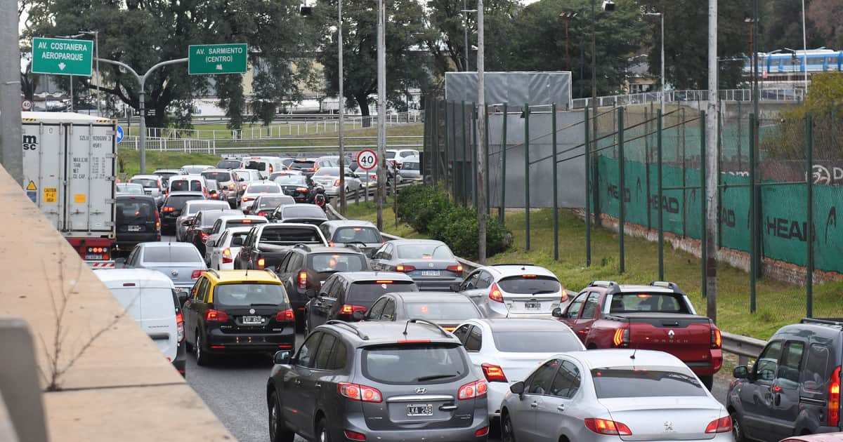 Caos de tránsito por obras en la Lugones: qué trabajos están haciendo y hasta cuándo van a durar