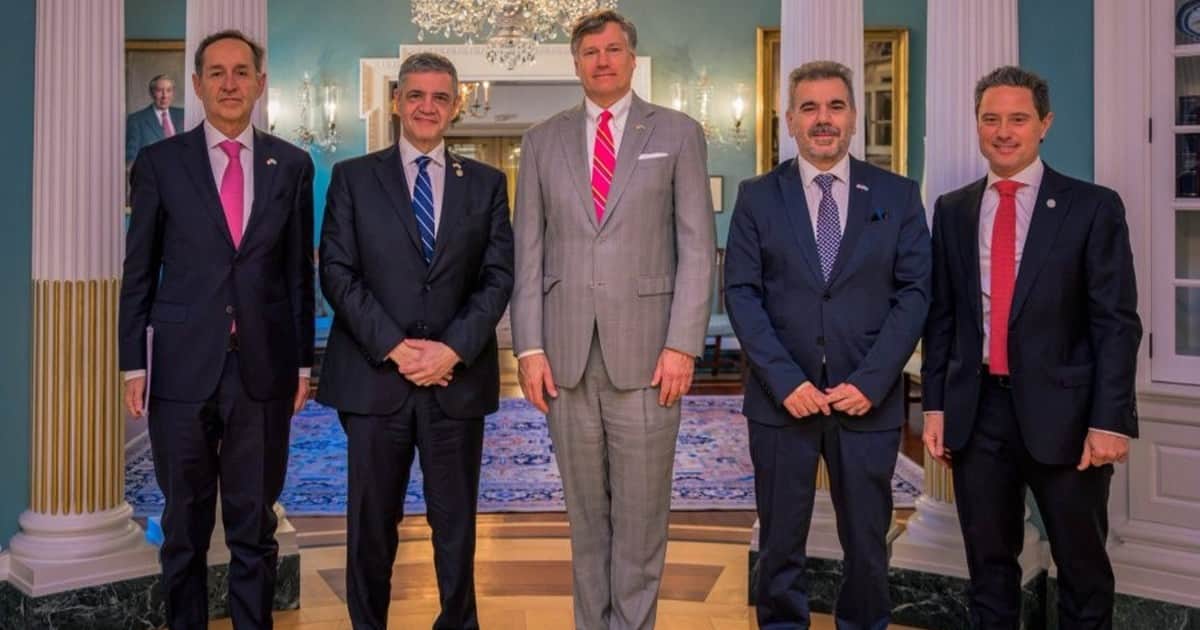 La Ciudad de Buenos Aires fortalece su vínculo con Estados Unidos: Jorge Macri se reunió con Christopher Landau en Washington