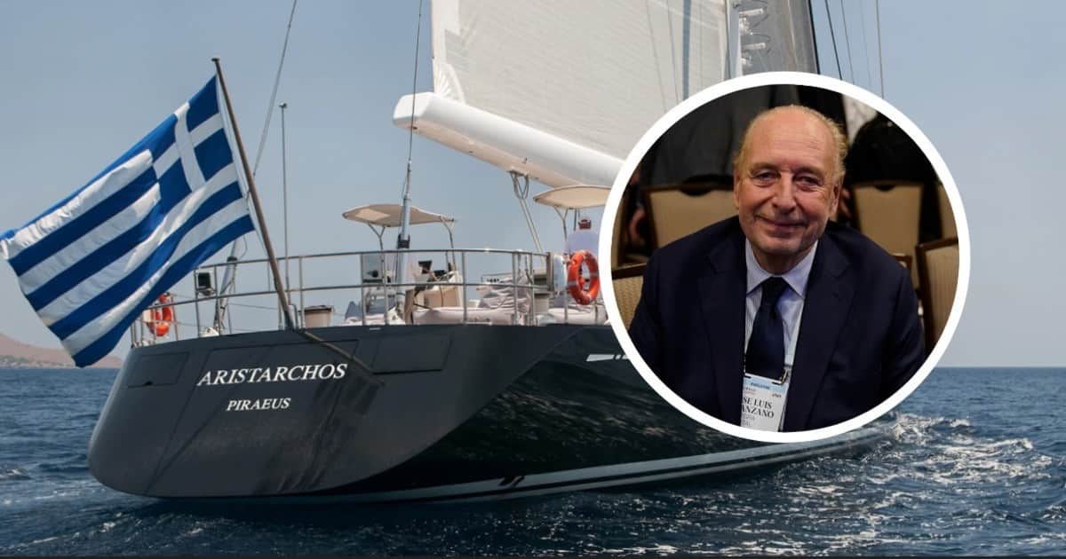 José Luis Manzano compitió en una exclusiva regata en Cerdeña, a un año del incendio de su yate