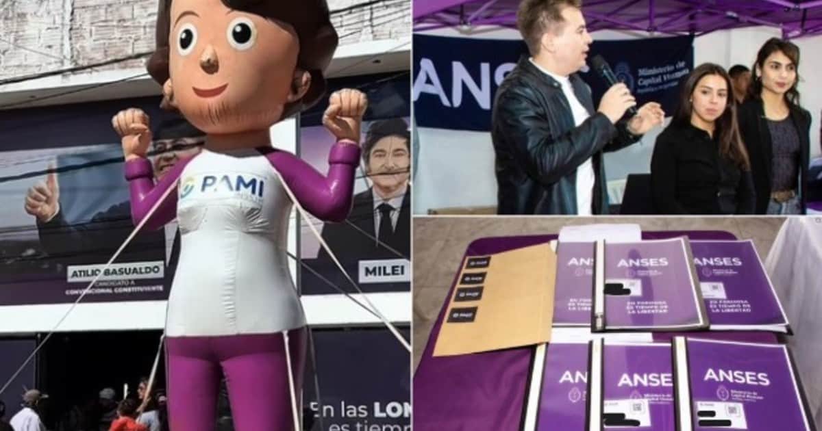 "Dictadura o libertad": un intendente de Milei ploteó un salón municipal como si fuera un local partidario y desató una polémica