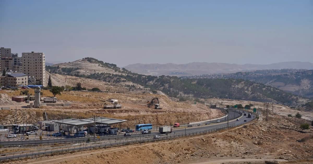 ¿Qué es E1, donde Israel impulsa un plan de solución a una disputa territorial?