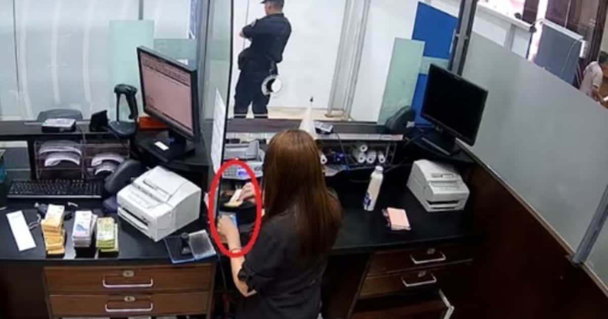 Dos cajeros del Banco Nación fueron condenados por robarle dinero a sus clientes: los videos de la maniobra que hacían con los billetes