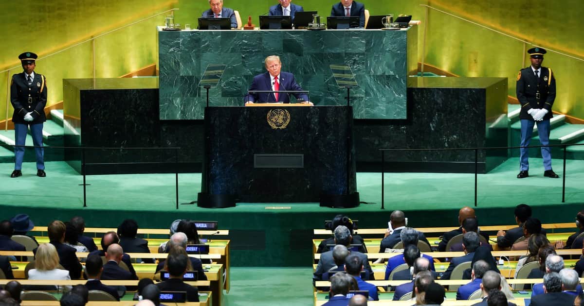 El discurso de Trump en la Asamblea General: "Estados Unidos es más fuerte que nunca"