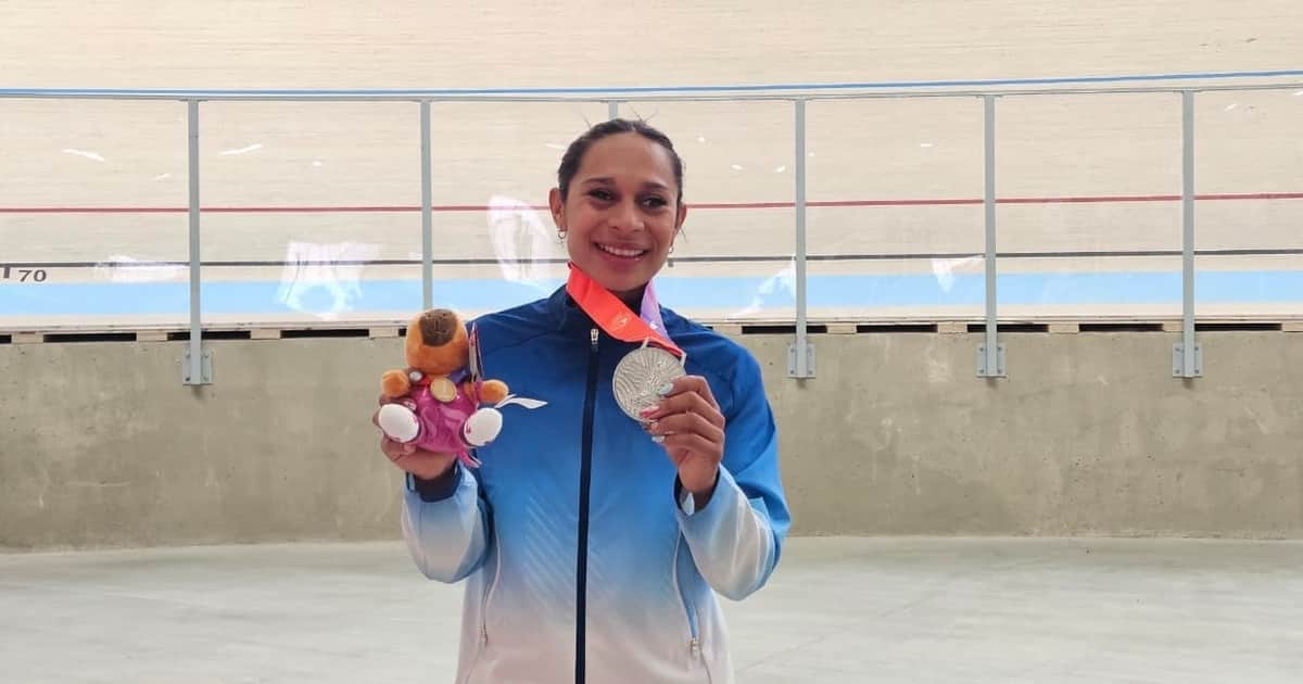 Natalia Vera, tres medallas en los Juegos Suramericanos de Santa Fe y una historia de superación: "La bicicleta es todo"
