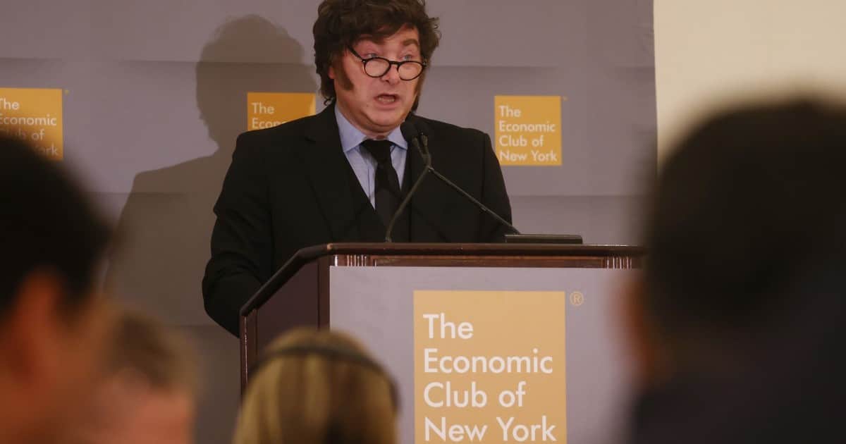 Milei en Nueva York: "Si somos reelectos, el 2028 será el mejor año de la historia"