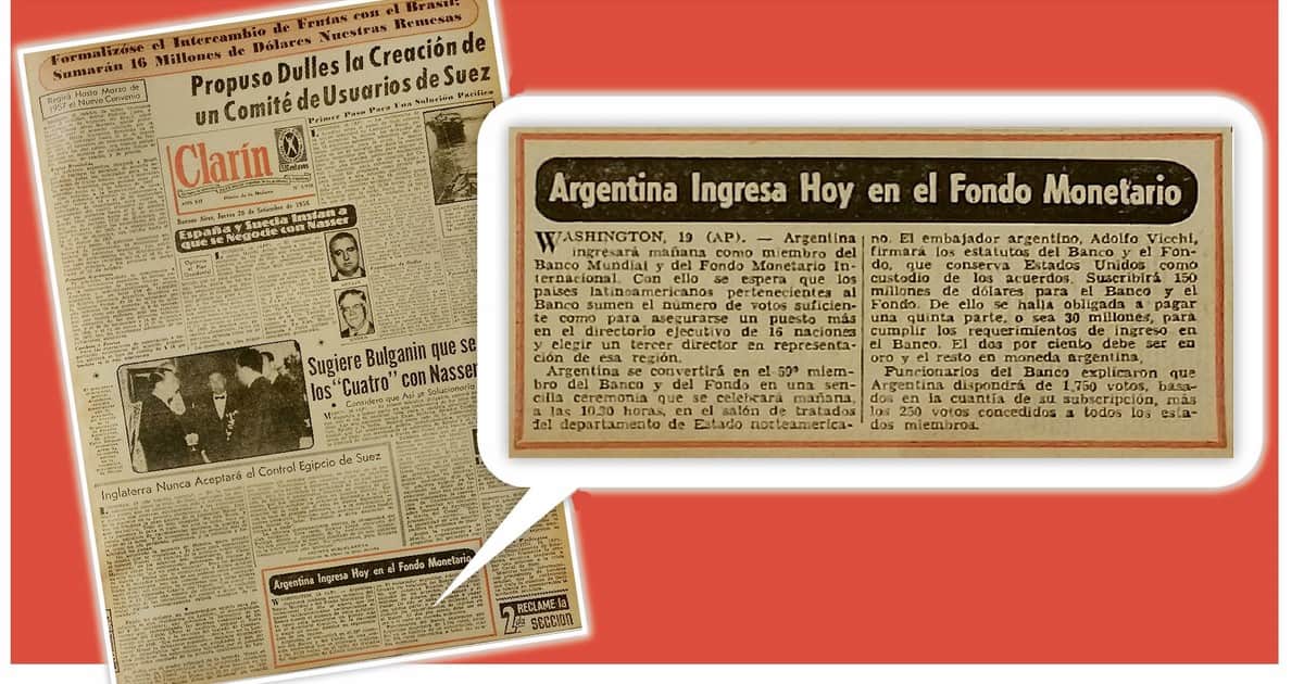 A 70 años del ingreso de la Argentina al FMI, cómo fue la previa y el día de la ceremonia