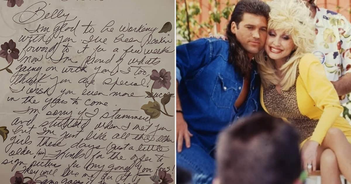 Billy Ray Cyrus compartió una emotiva carta de Dolly Parton y recordó el vínculo que la convirtió en madrina de Miley
