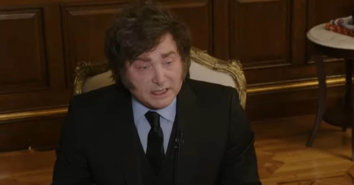 Milei negó que haya una recesión y afirmó que los indicadores "dan cualquier cosa" por los cambios estructurales en la economía