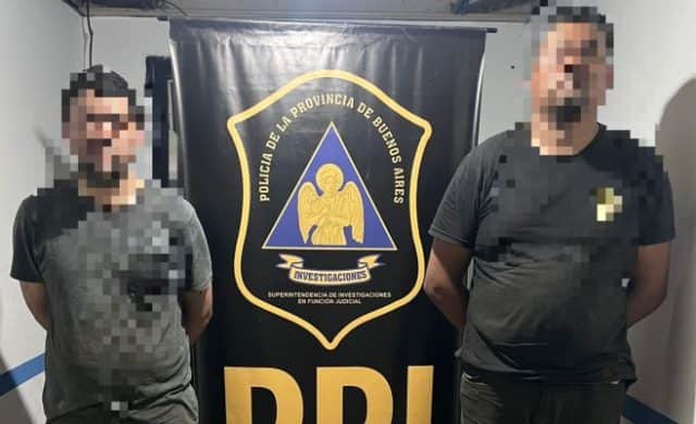 Campana: dos aprehendidos con autopartes de un Chevrolet Corsa