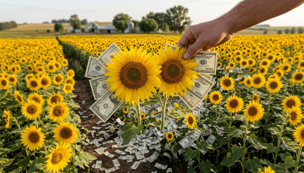 El girasol pelea “dólar a dólar” con el trigo y se consolida como el “quinto grande” de las agroexportaciones
