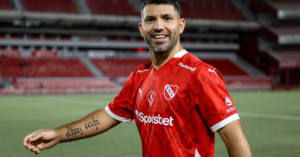 El Kun Agüero se metió de lleno en las elecciones en Independiente