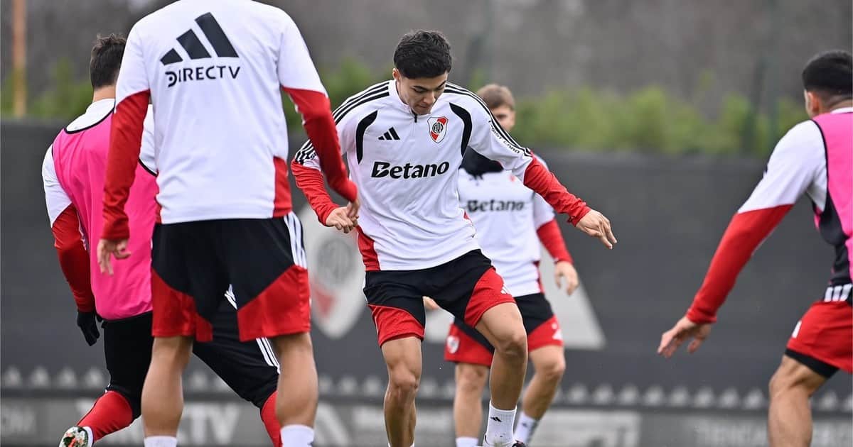 Las buenas noticias que recibió Ponzio en la práctica de River
