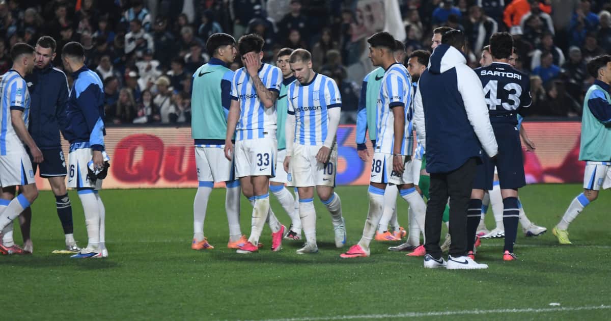 El uno por uno de la derrota Racing ante Independiente Rivadavia