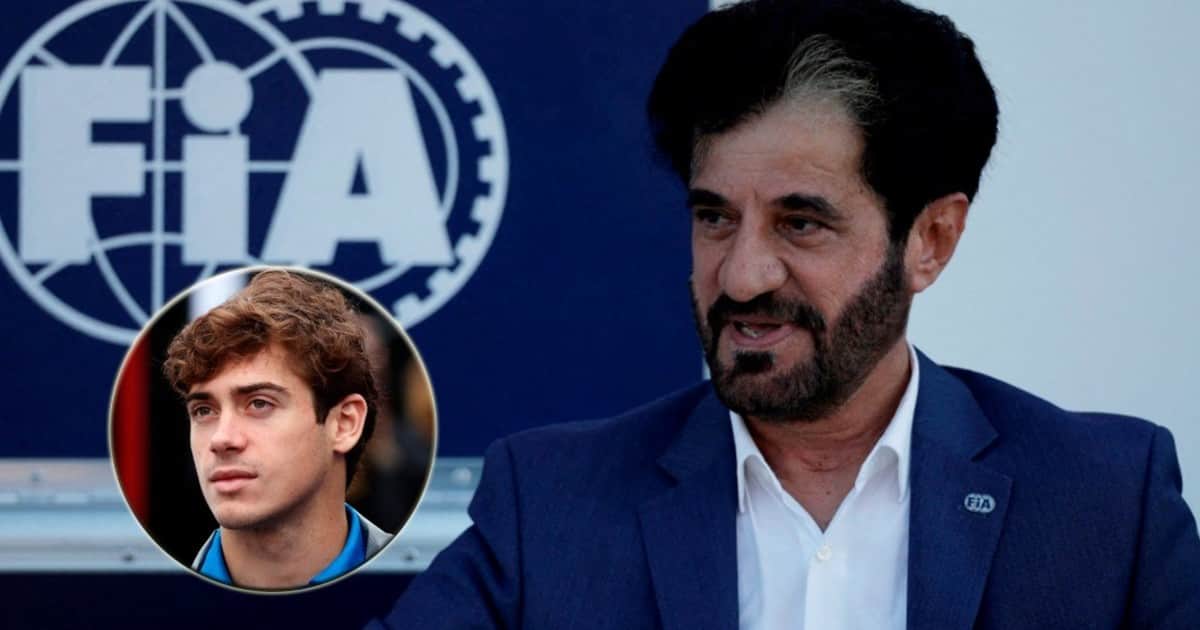 La charla de Franco Colapinto con el presidente de la FIA durante su visita a Buenos Aires